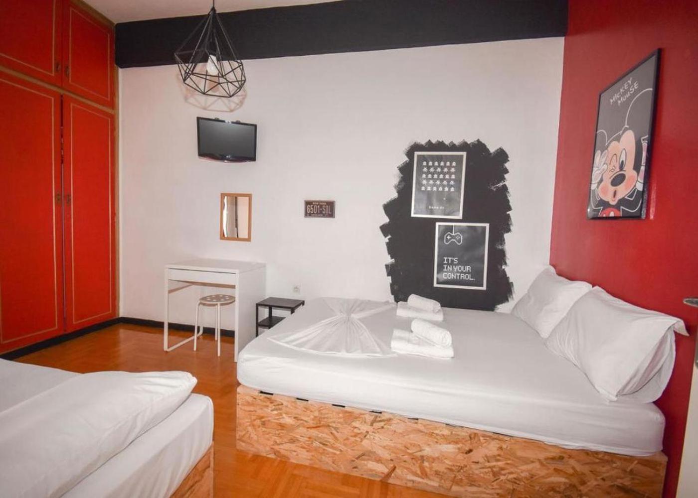 Night Stop Automated Hostel #Athens Airport #Downtown #24H Check-In Markópoulon Camera foto