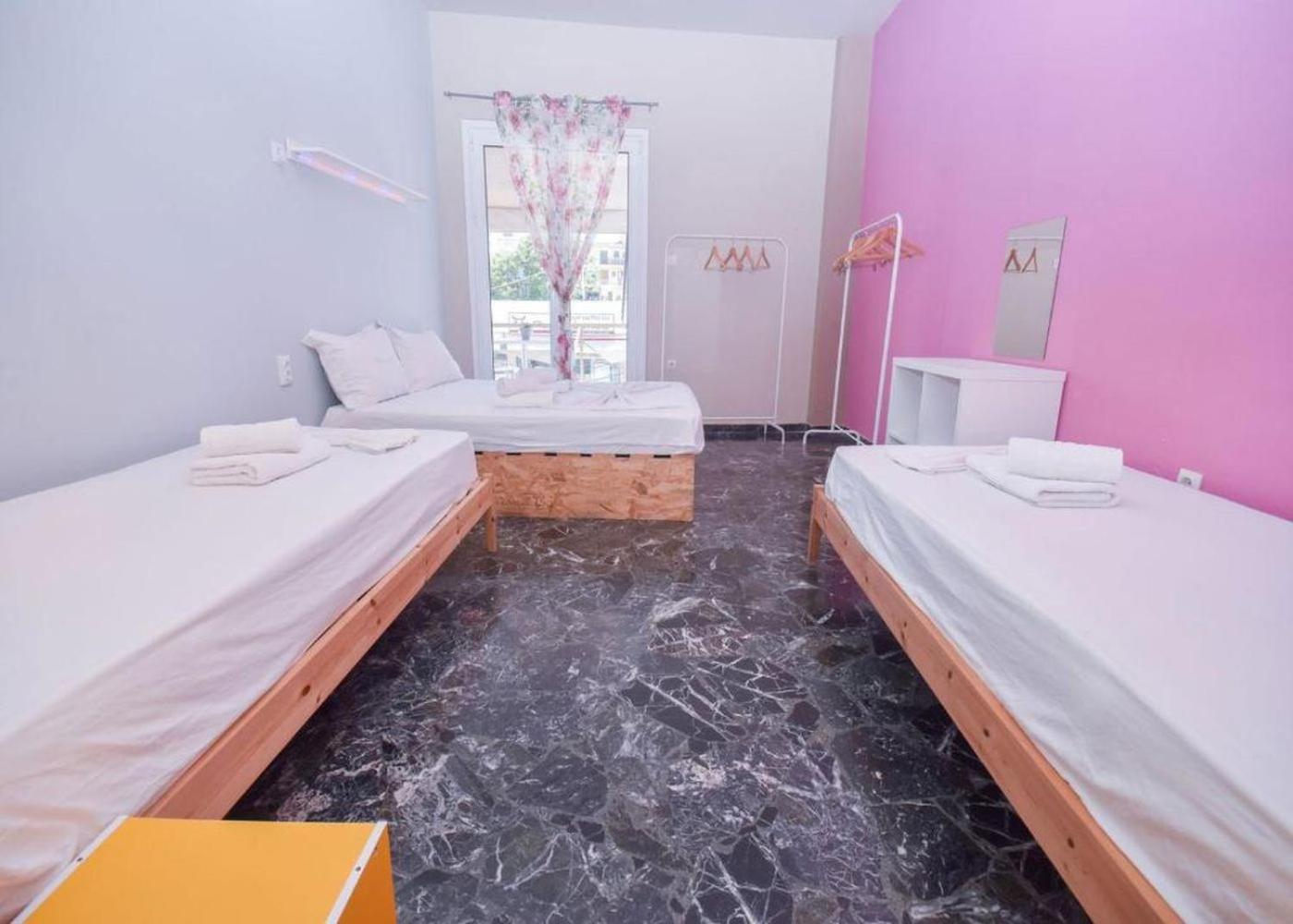 Night Stop Automated Hostel #Athens Airport #Downtown #24H Check-In Markópoulon Esterno foto